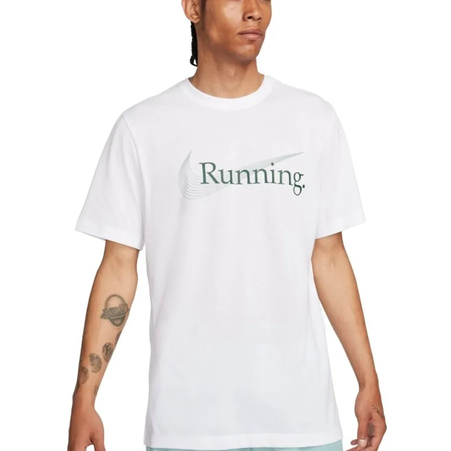 Imagen 0 de 3 de Remera Nike Dri-Fit-BLANCO/VERDE