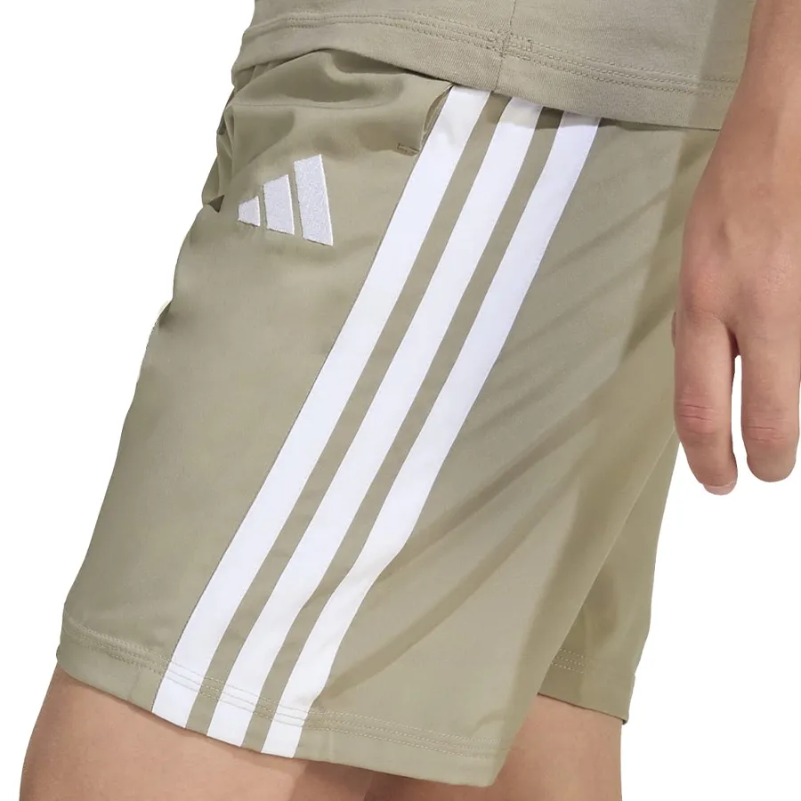 Imagen 3 de 5 de Shorts adidas Pantalón corto Essentials Climacool-VERDE SECO