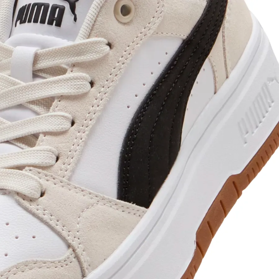 Imagen 5 de 7 de Zapatillas Puma Rebound Femme Low-BLANCO/BEIGE/NEGRO