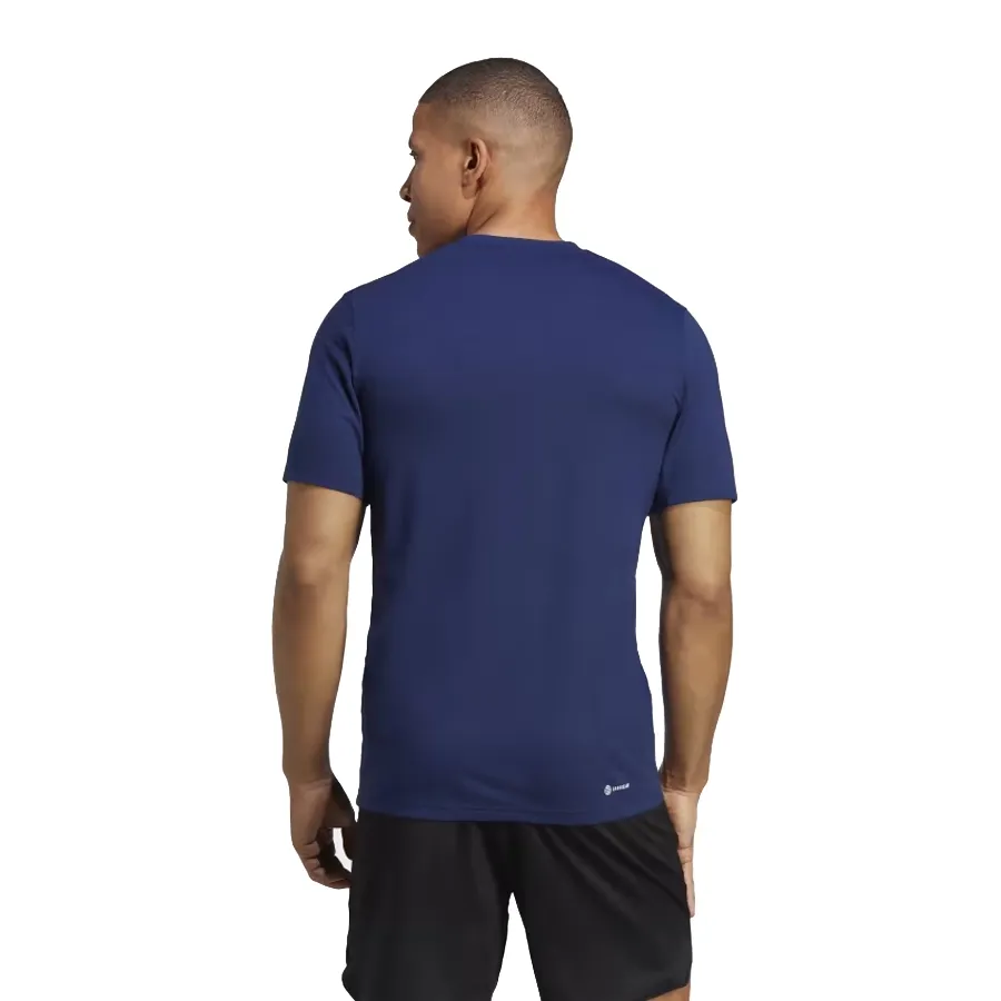 Imagen 2 de 6 de Remera adidas Train Essentials Feelready-AZUL/BLANCO