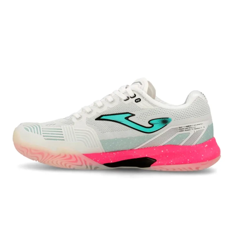 Imagen 2 de 8 de Zapatillas Joma Ultra Light Lady-BLANCO/FUCSIA