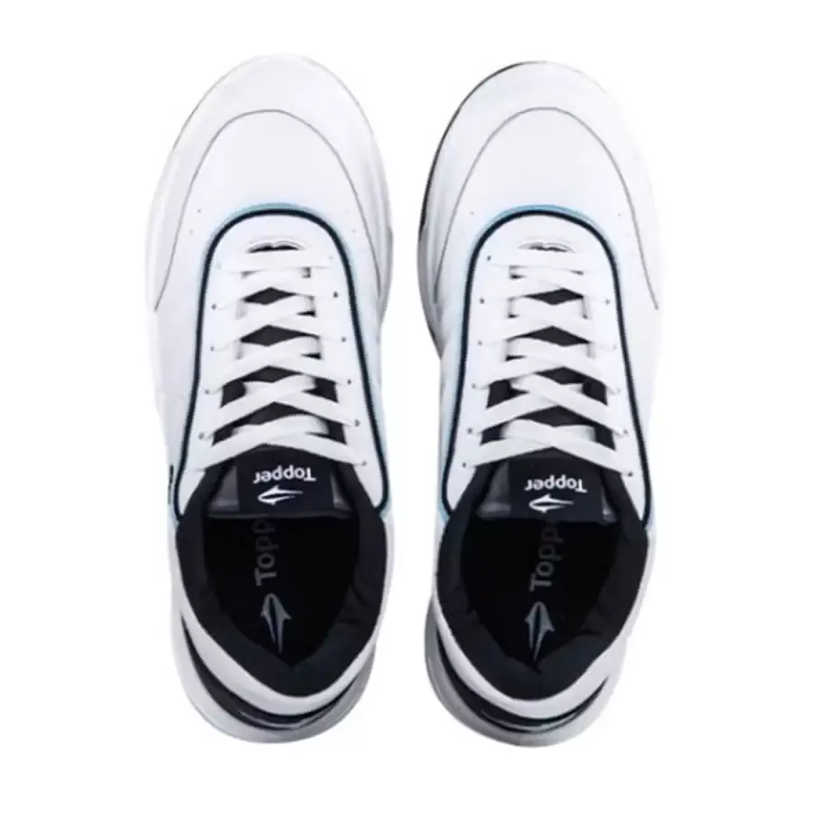 Imagen 4 de 5 de Zapatillas Topper Tie Break Iii-BLANCO/AZUL