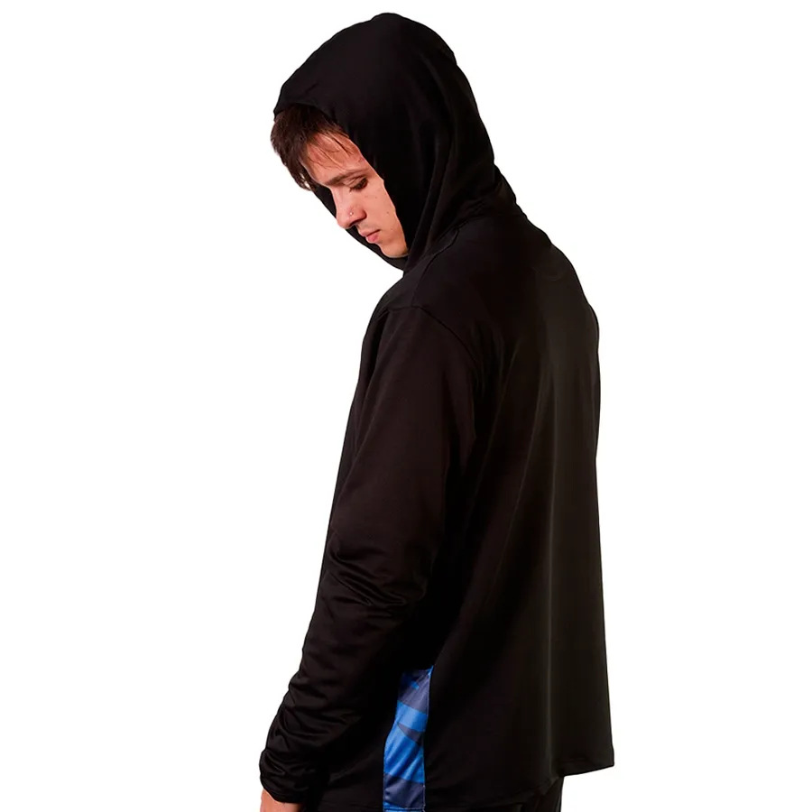 Imagen 2 de 4 de Campera Fiume Sport Match Godoy Cruz-NEGRO/AZUL