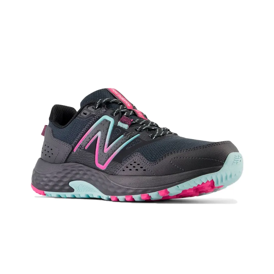 Imagen 3 de 6 de Zapatillas New Balance 410 v8-NEGRO/FUCSIA/AQUA