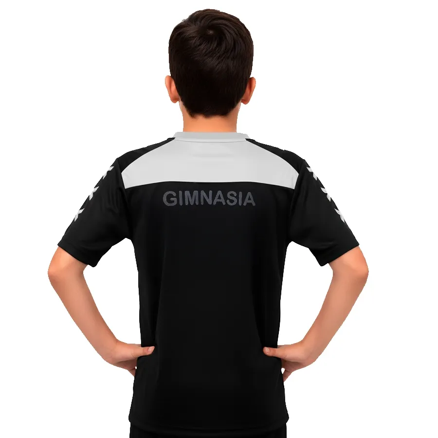 Imagen 1 de 2 de Camiseta Mitre Remera  Titan GYE Jr 25-NEGRO/BLANCO