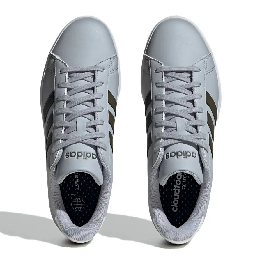 Imagen 1 de 9 de Zapatillas adidas Grand Court 2.0-GRIS/NEGRO/BLANCO