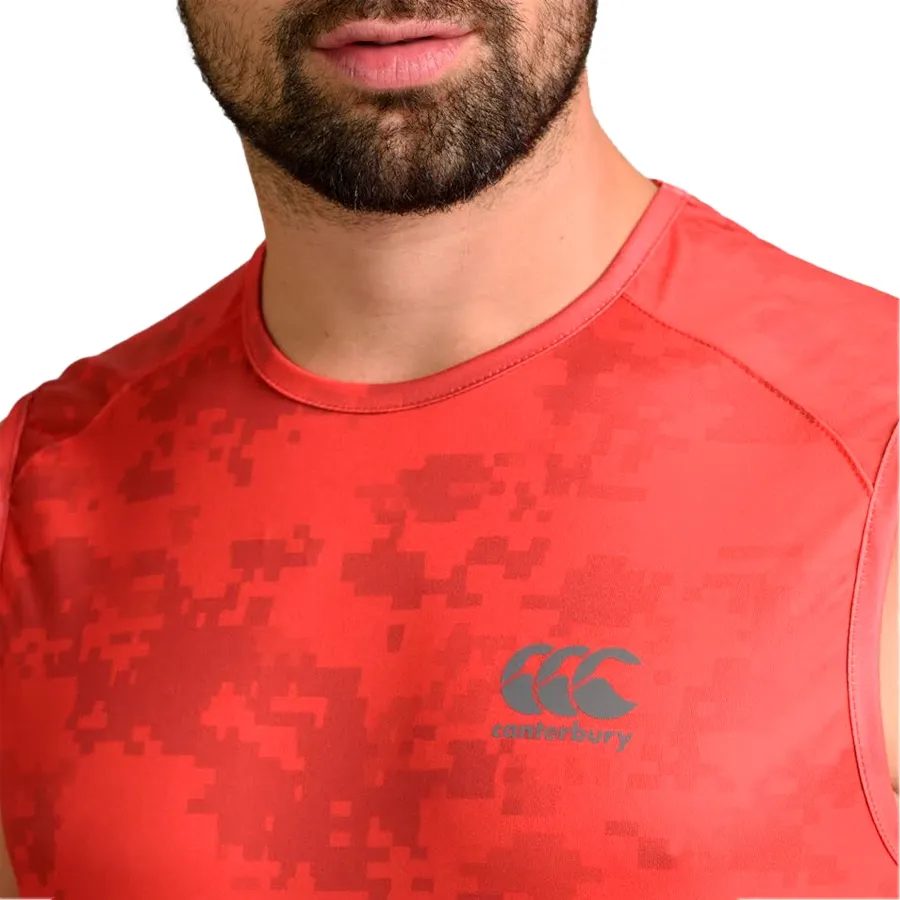 Imagen 3 de 4 de Musculosa Canterbury Training Ccc-ROJO