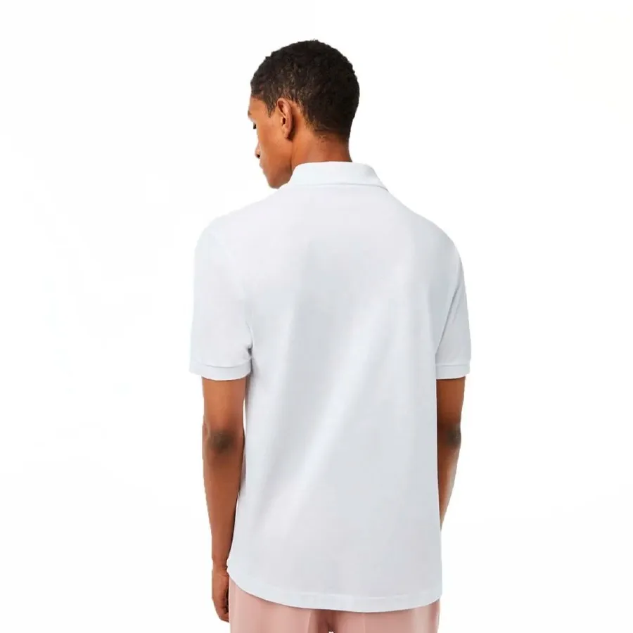 Imagen 2 de 4 de Remera Lacoste Chemise Col Bord-BLANCO