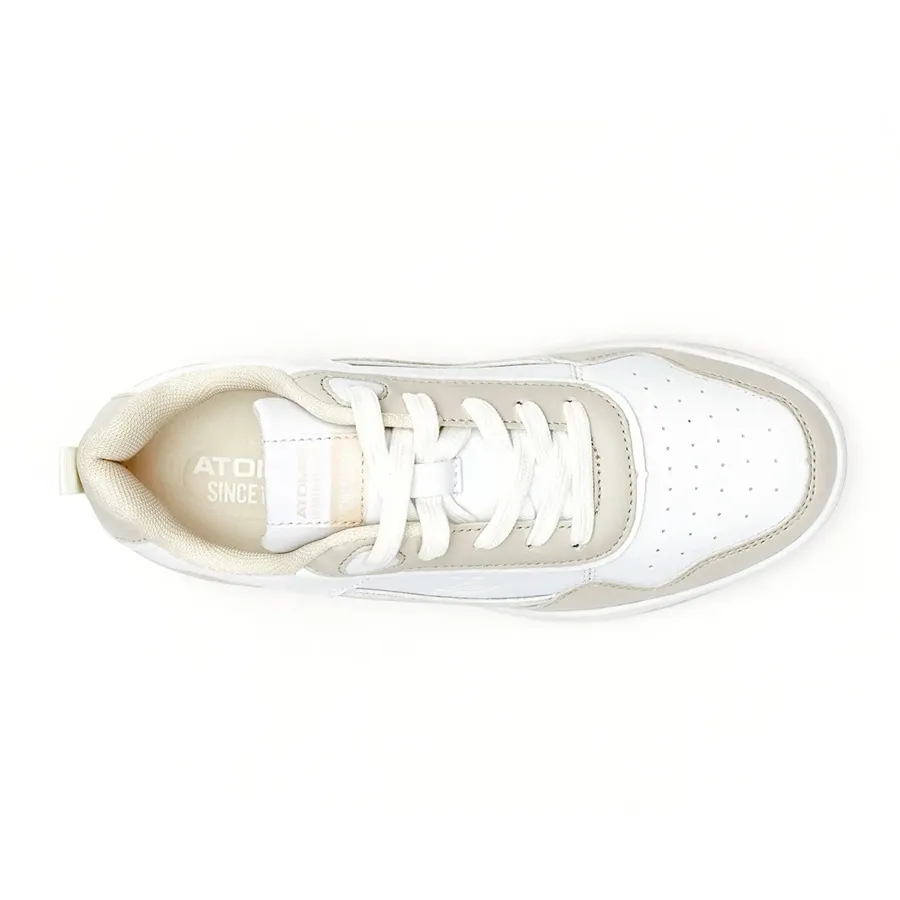 Imagen 4 de 5 de Zapatillas Atomik Fackie-CRUDO/BLANCO