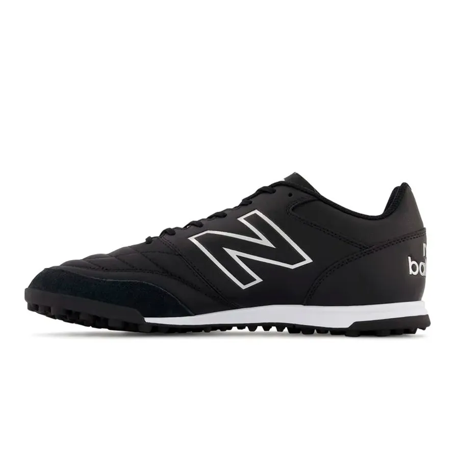 Imagen 3 de 6 de Botines New Balance 442 V2 Team TF-NEGRO/PLATA