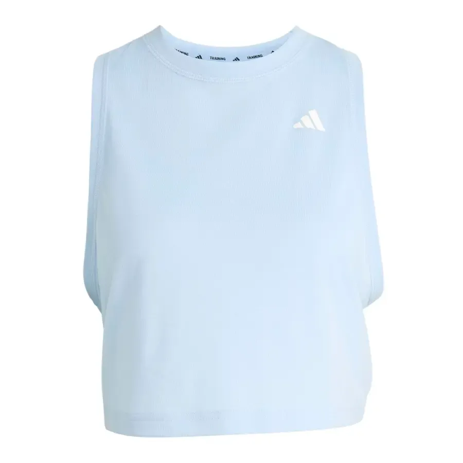 Imagen 2 de 5 de Musculosa adidas Training Essentials-CELESTE