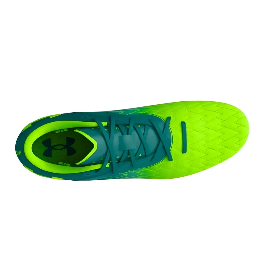 Imagen 3 de 5 de Botines Under Armour Magnetico Select 2.0-AMARILLO FLUOR/ VERDE