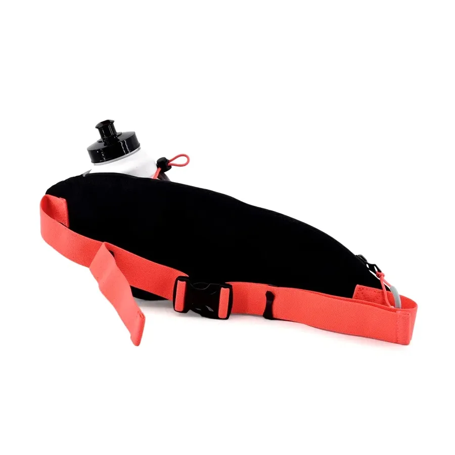 Imagen 1 de 2 de Riñonera New Balance Running Bottle Pack-NEGRO/NARANJA FLUOR