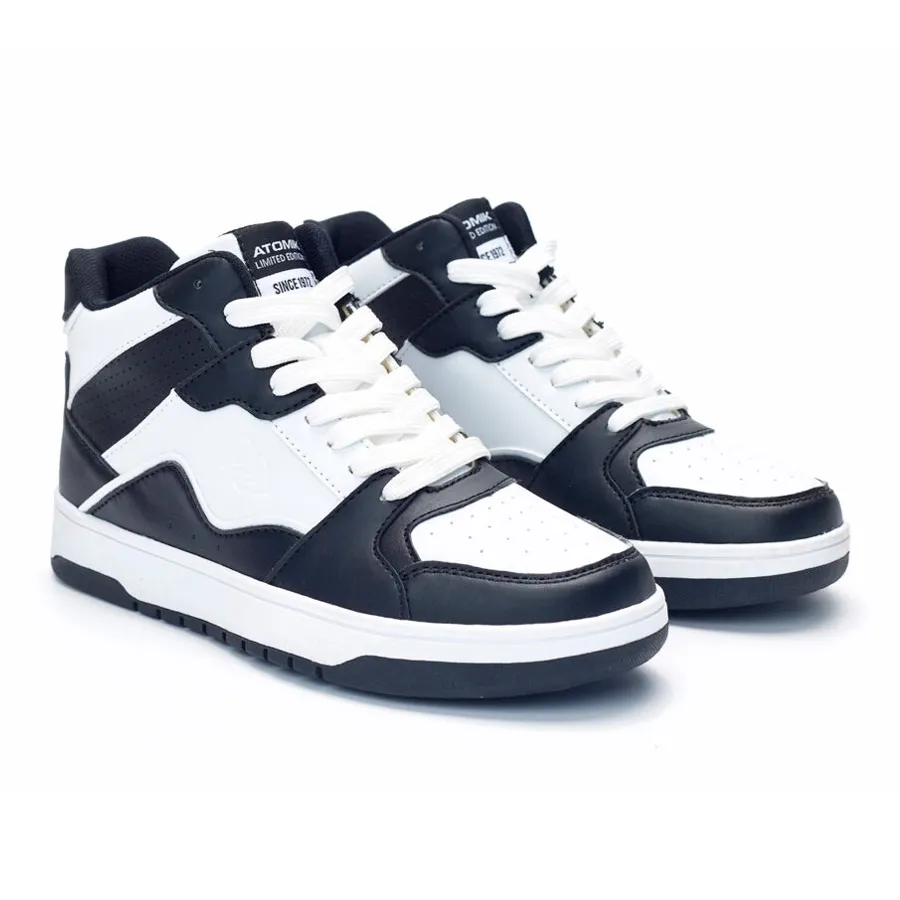 Imagen 3 de 4 de Zapatillas Atomik Foster 24-NEGRO/BLANCO
