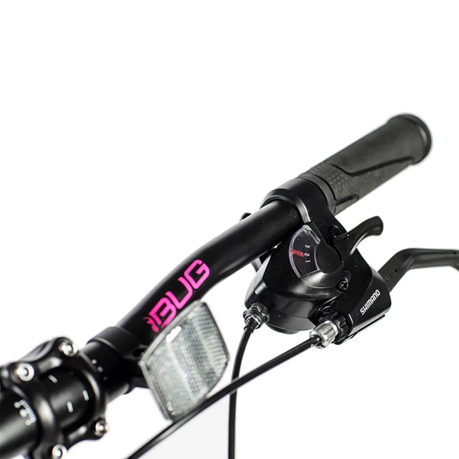 Imagen 3 de 5 de Bicicleta Bug Bikes Lady R27.5 21V Matte-NEGRO/ROSA