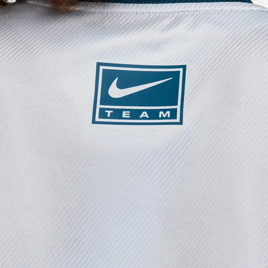 Imagen 3 de 5 de Remera Nike Dri-Fit Swoosh-GRIS/AZUL