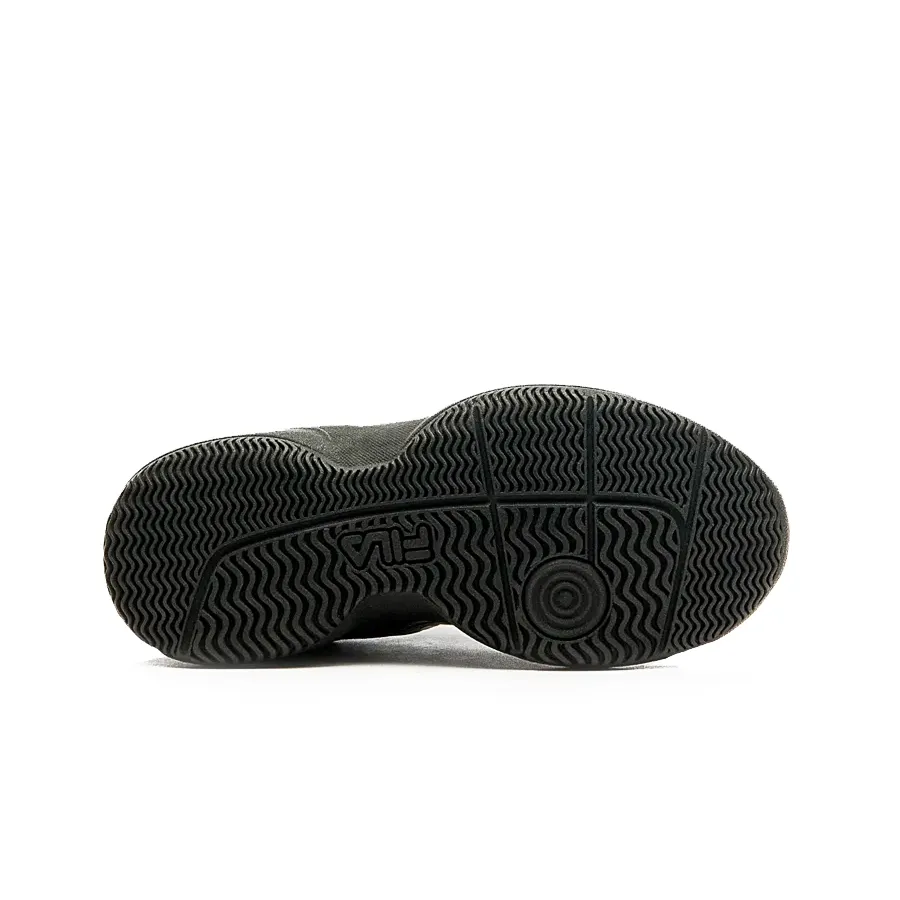 Imagen 4 de 5 de Zapatillas Fila Lugano 7.0 Kids-NEGRO/NARANJA