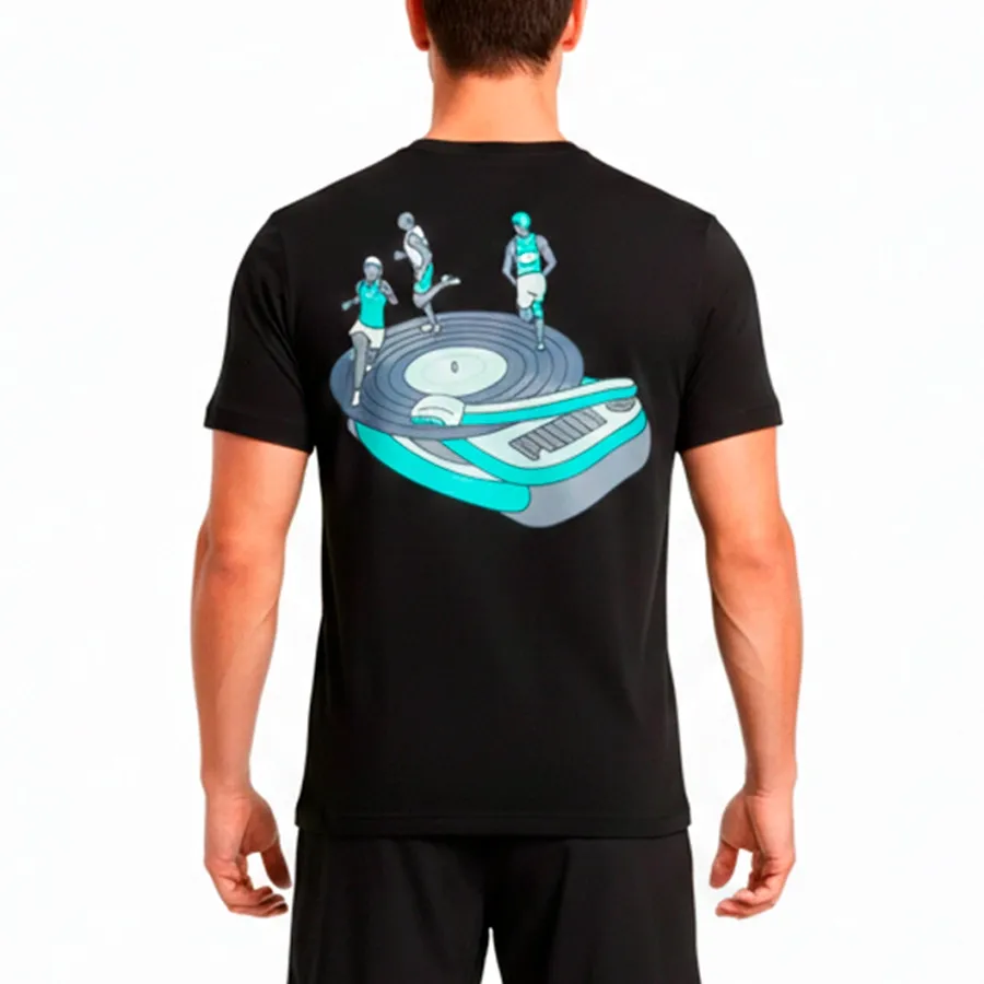 Imagen 1 de 4 de Remera Puma Graphics Slogan-NEGRO