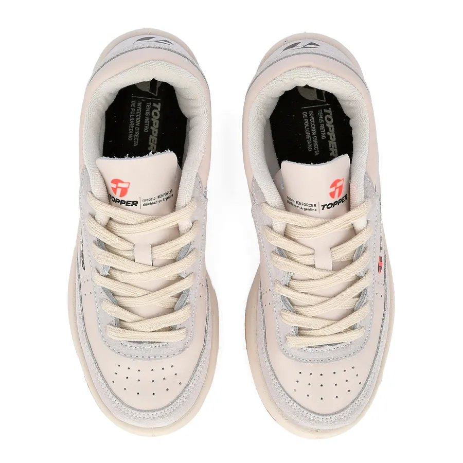 Imagen 3 de 6 de Zapatillas Topper Enforcer-BLANCO/HUESO
