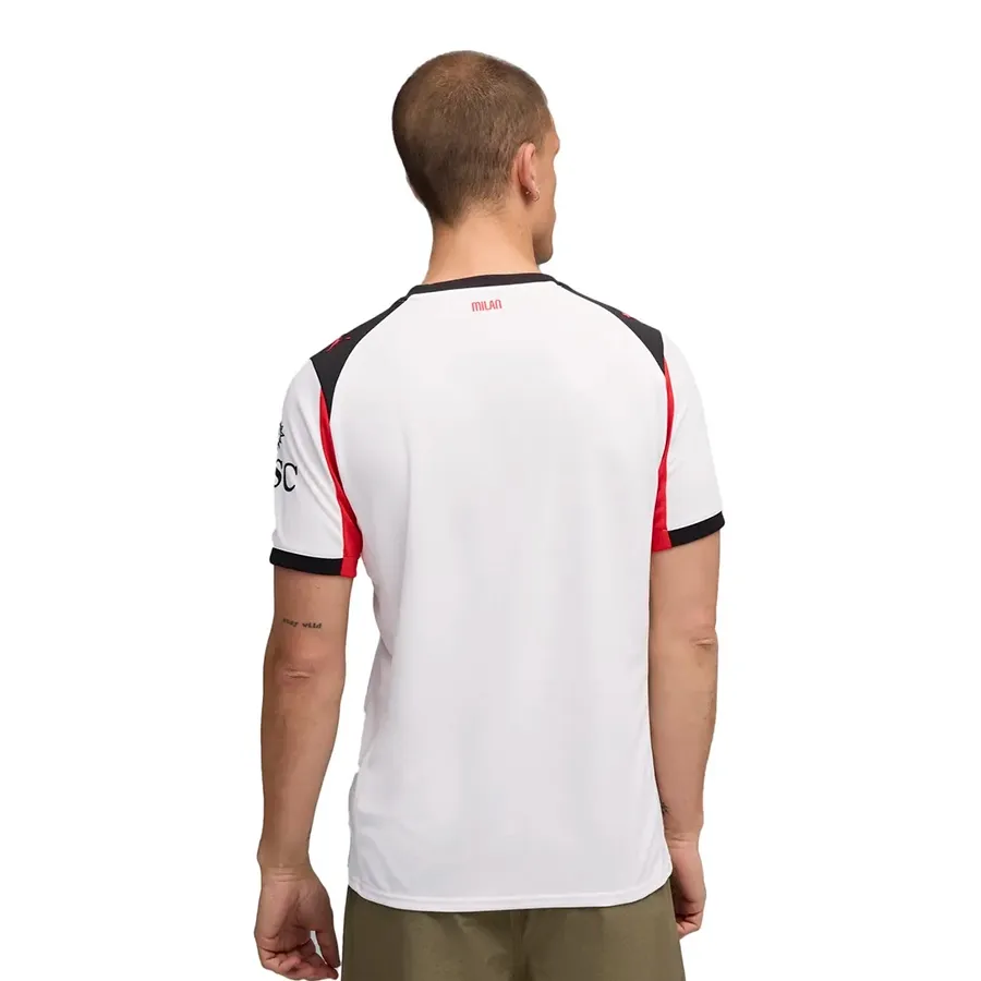 Imagen 2 de 6 de Camiseta Puma Visitante AC Milan 25/26-BLANCO/NEGRO/ROJO