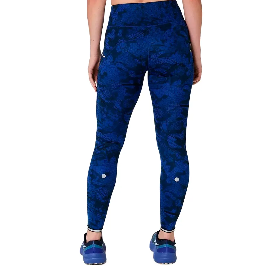 Imagen 2 de 6 de Calza Asics Road Lite Show Tight-AZUL/NEGRO