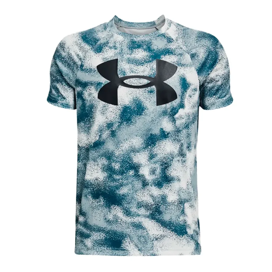 Imagen 0 de 2 de Remera Under Armour Tech Bl-PETROLEO/BLANCO