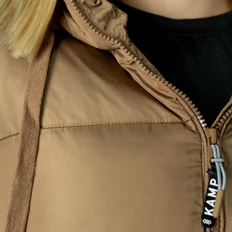 Imagen 3 de 4 de Campera Kamp Short Jacket Padding 25-CAFE