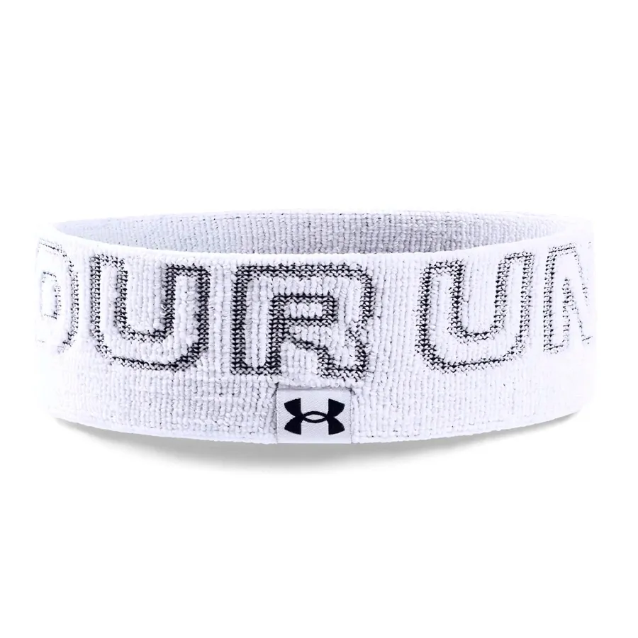 Imagen 0 de 1 de Vincha Under Armour Wordmark Terry-BLANCO