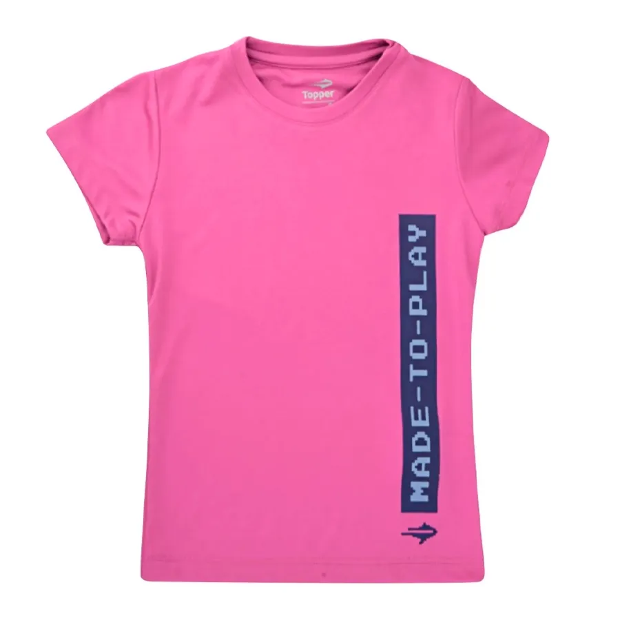 Imagen 0 de 3 de Remera Topper Basic-FUCSIA