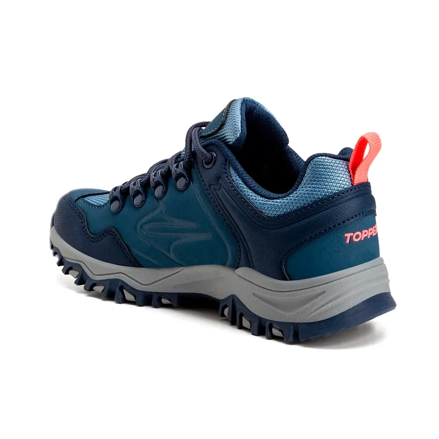 Imagen 2 de 5 de Zapatillas Topper Gondor III Kids-MARINO/CORAL