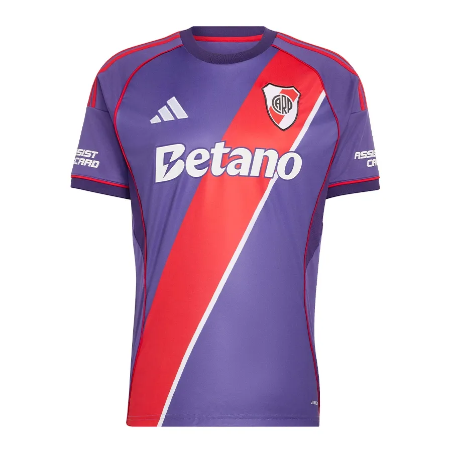 Imagen 0 de 6 de Camiseta adidas Tercer Uniforme River Plate 2026-PURPURA/ROJO