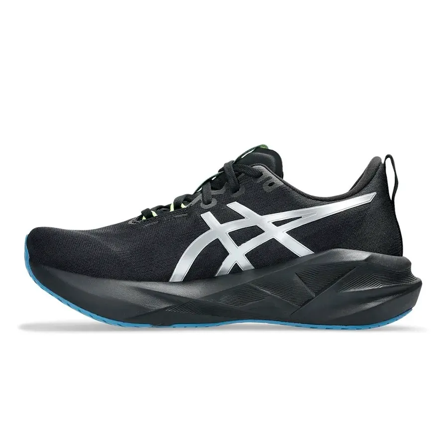 Imagen 2 de 7 de Zapatillas Asics Novablast 5 Luxe-NEGRO/PLATA/LIMA