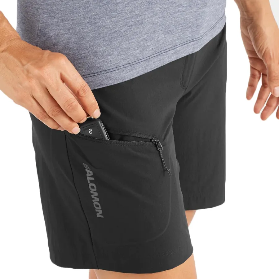 Imagen 3 de 4 de Shorts Salomon Wayfarer-NEGRO