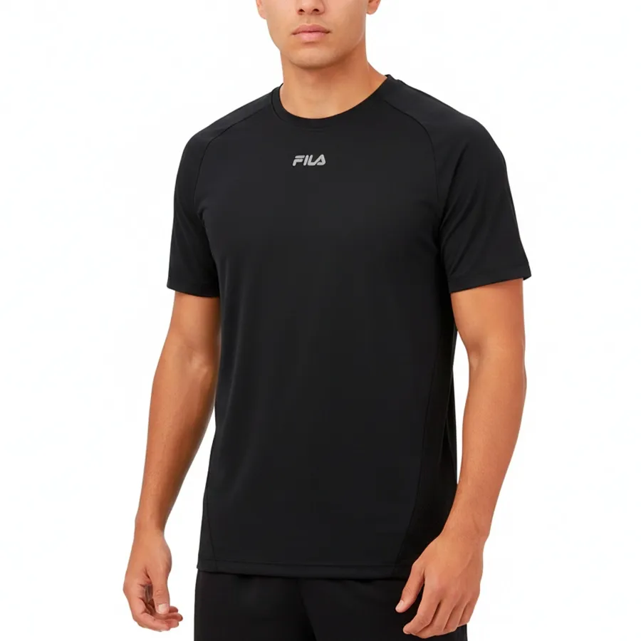 Imagen 0 de 5 de Remera Fila Running  Fast-NEGRO