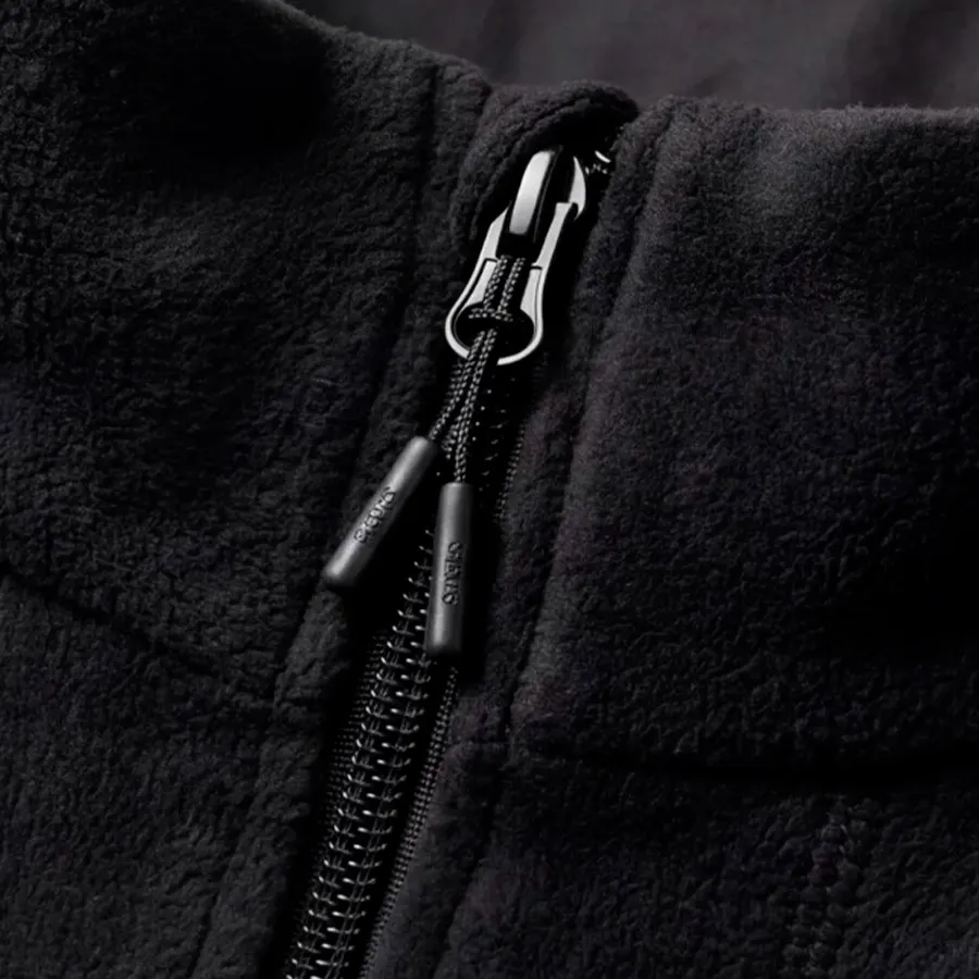 Imagen 3 de 6 de Campera Fila Microfleece Core Classic-NEGRO