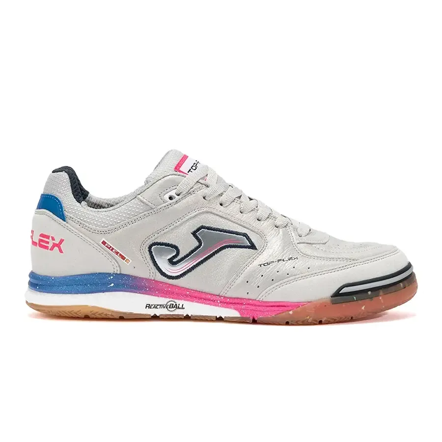 Imagen 0 de 4 de Botines Joma Top Flex Rebound In-GRIS/AZUL FRANCIA/FUCSIA