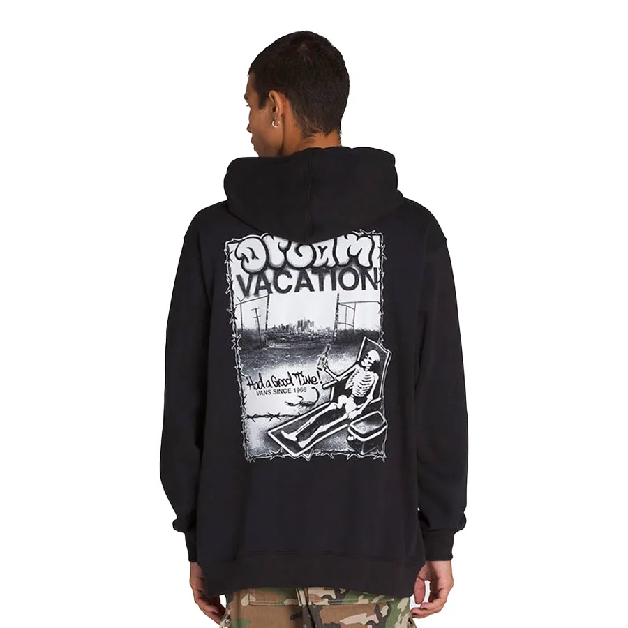 Imagen 1 de 4 de Buzo Vans Good Times-NEGRO/BLANCO