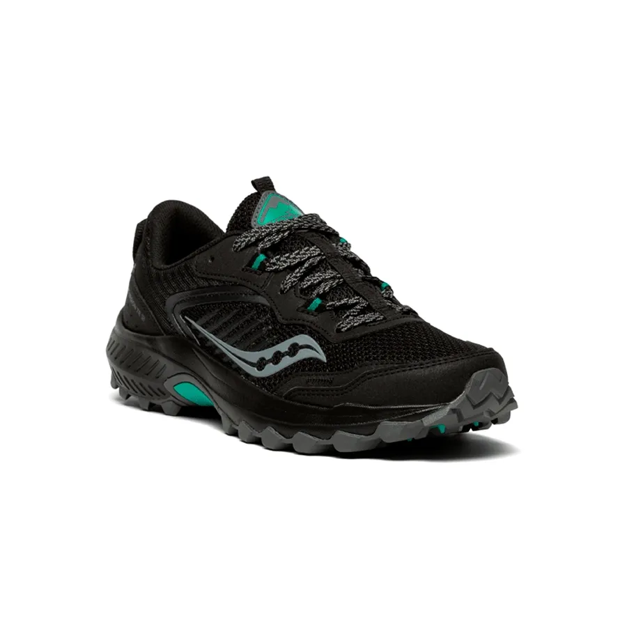 Imagen 2 de 5 de Zapatillas Saucony Excursion Tr 15-NEGRO/GRIS/VERDE
