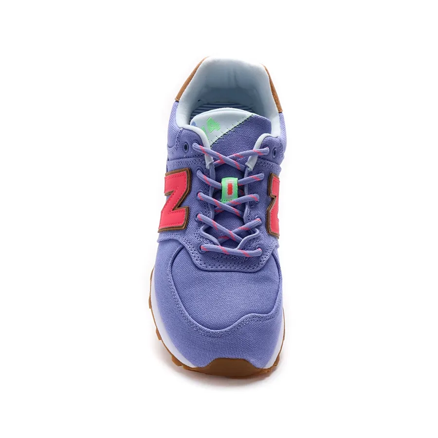 Imagen 1 de 4 de Zapatillas New Balance 574 Grade-LILA/TOSTADO/FUCSIA