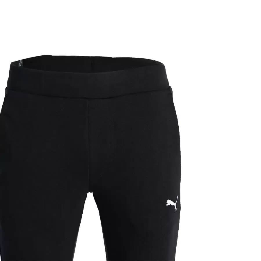 Imagen 2 de 4 de Pantalón Puma Ess Sweat Slim Tr Cl-NEGRO/BLANCO