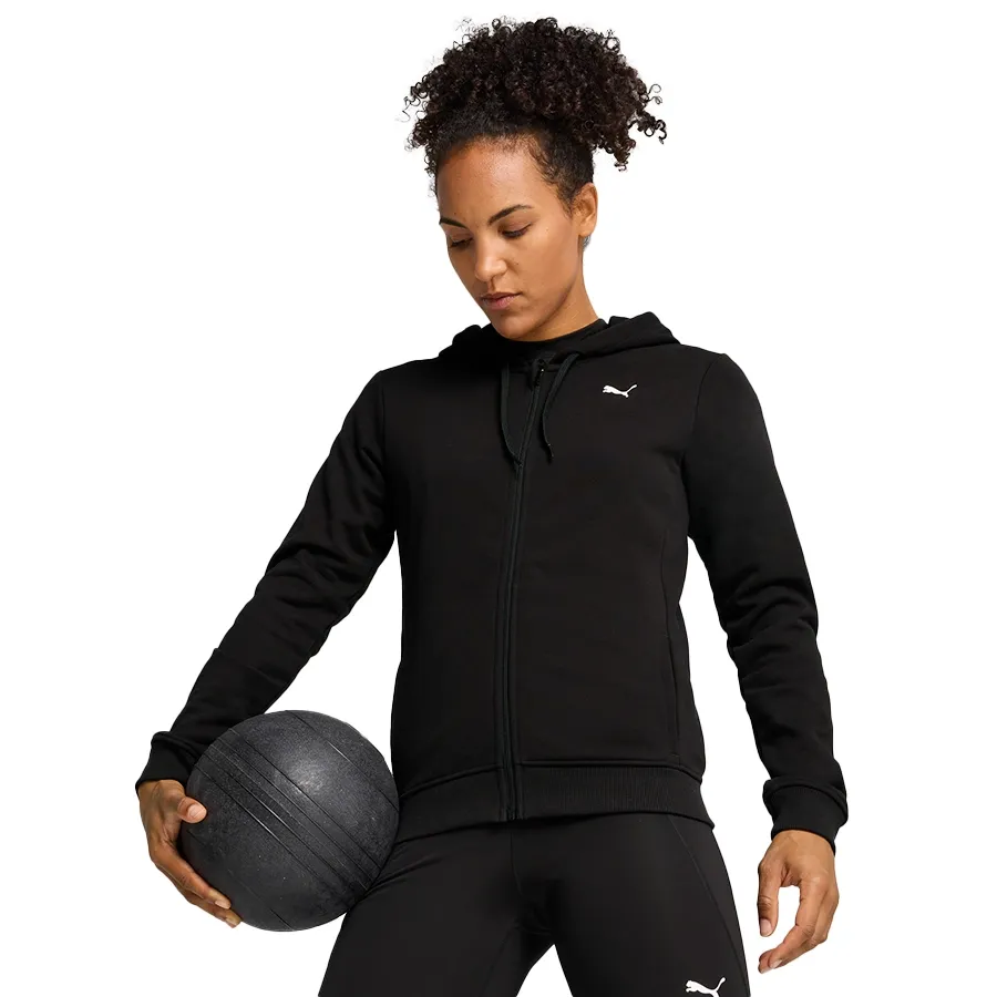 Imagen 0 de 5 de Campera Puma Train All Day Essentials-NEGRO