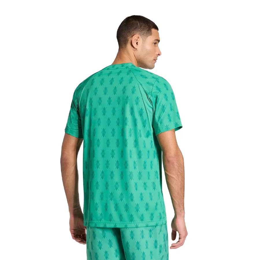Imagen 1 de 5 de Remera adidas Club Tenis Climacool-VERDE