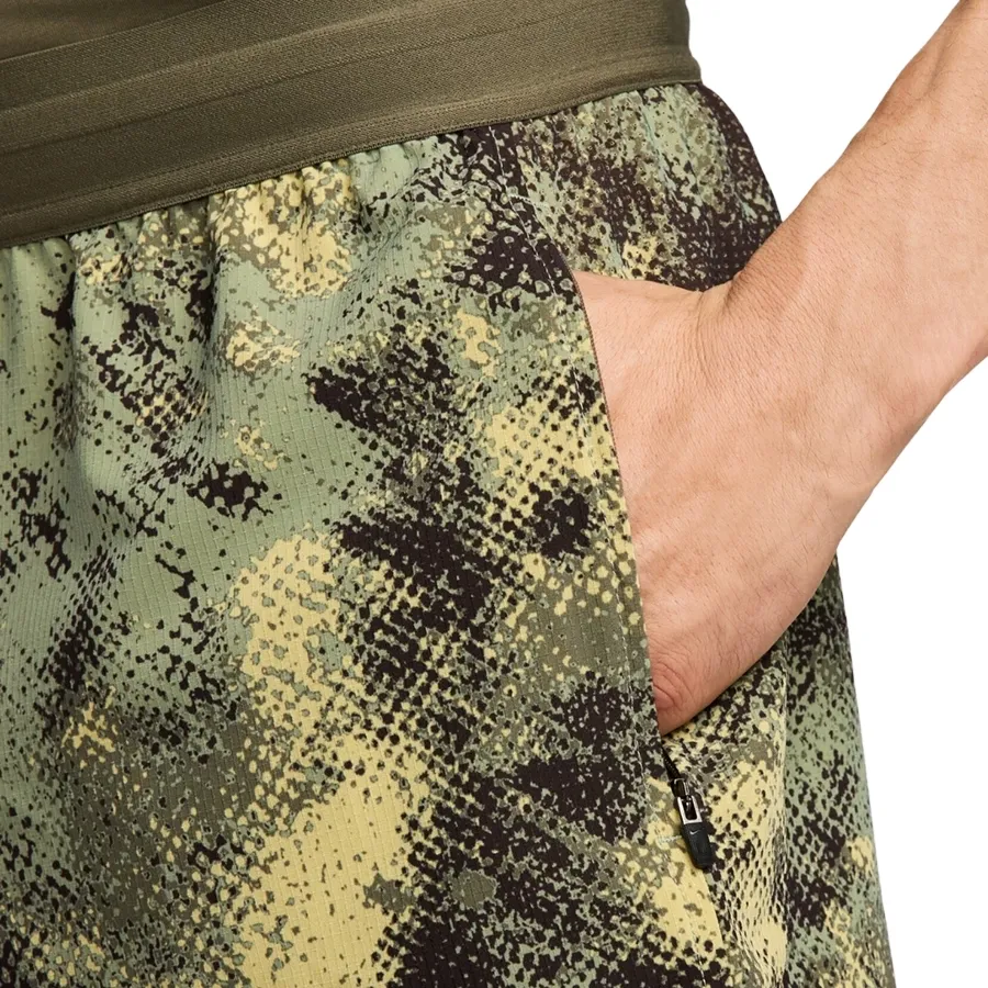 Imagen 3 de 5 de Nike Shorts  Flex Rep Camo-VERDE/NEGRO