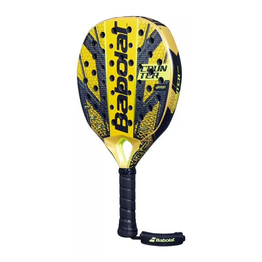 Imagen 1 de 5 de Paleta Babolat Counter Veron-NEGRO/AMARILLO
