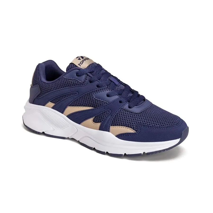 Imagen 1 de 5 de Zapatillas Topper Akron-AZUL/BEIGE