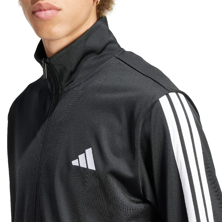 Imagen 6 de 7 de Conjunto adidas Sportswear Basic 3 Franjas-NEGRO/BLANCO
