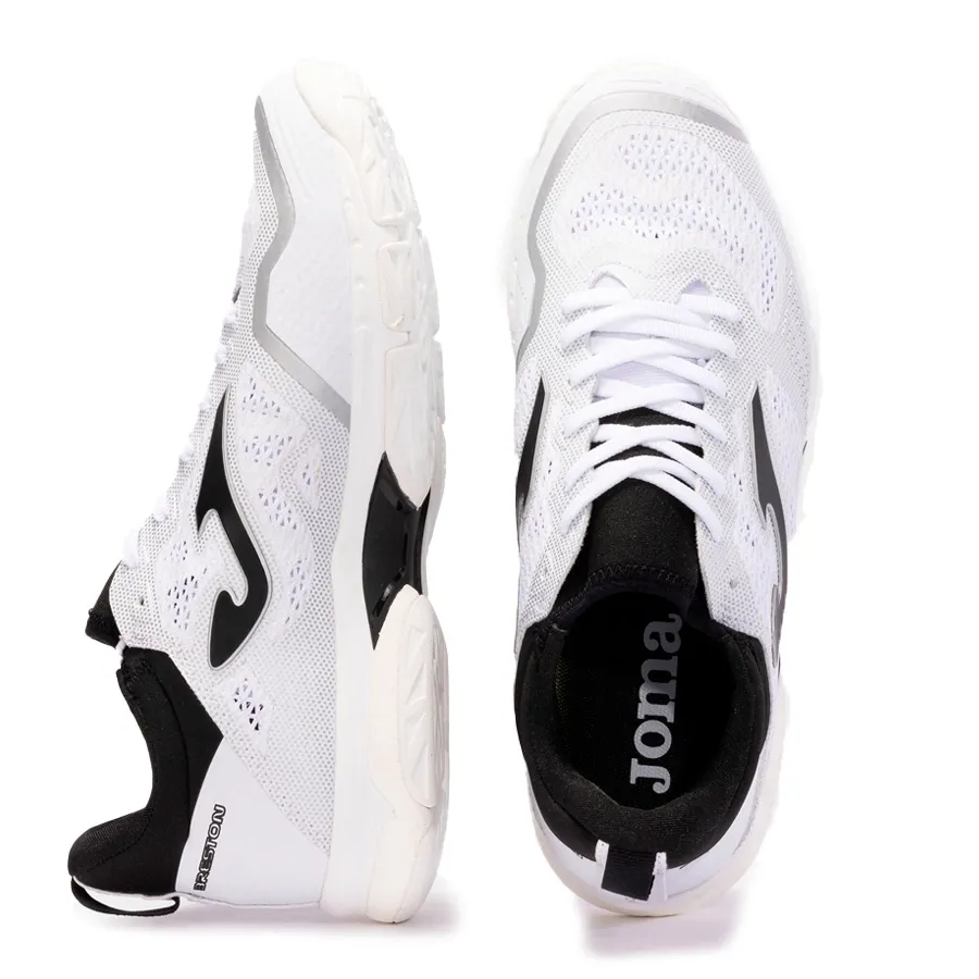 Imagen 3 de 6 de Zapatillas Joma Handball Breston 2202-BLANCO/NEGRO