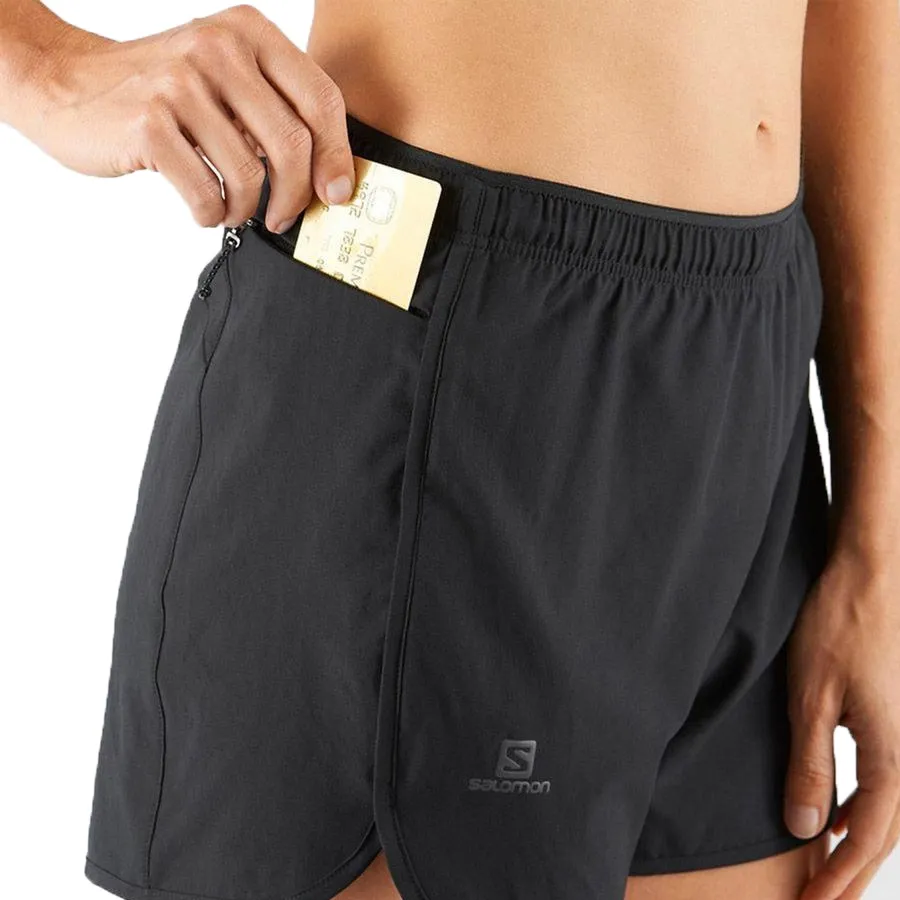 Imagen 1 de 4 de Salomon Agile Shorts-NEGRO