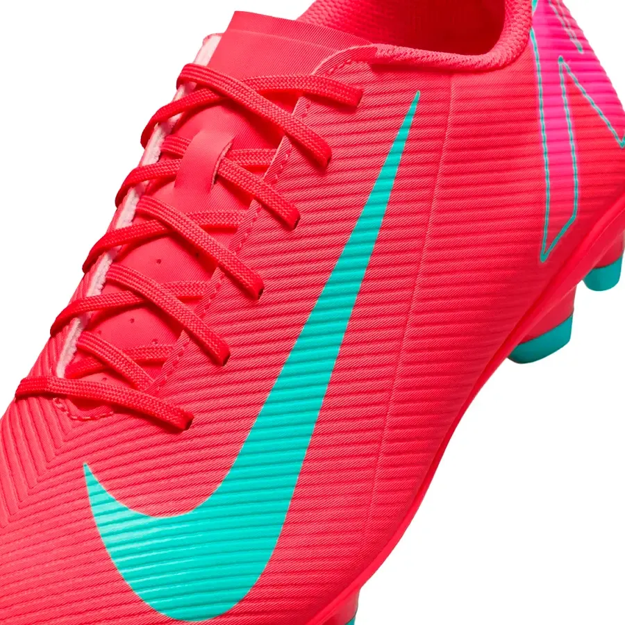 Imagen 6 de 8 de Botines Nike Mercurial Vapor 16 Club Fg-ROJO/TURQUESA/ROSA FLUOR