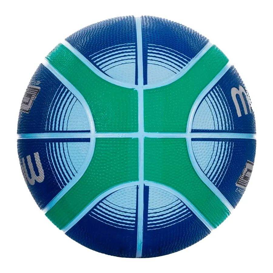 Imagen 2 de 3 de Pelota Molten De Basquet N° 7 Grx7-AZUL/VERDE